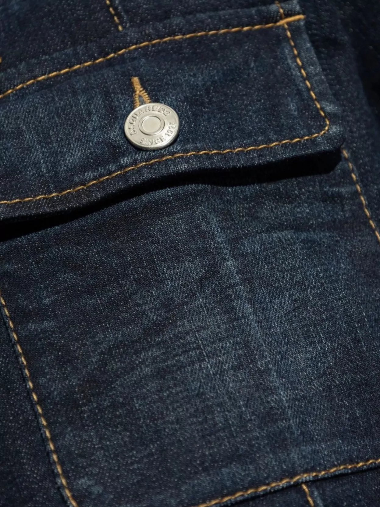 Dsquared2 Logo Patch Denim Jacket
