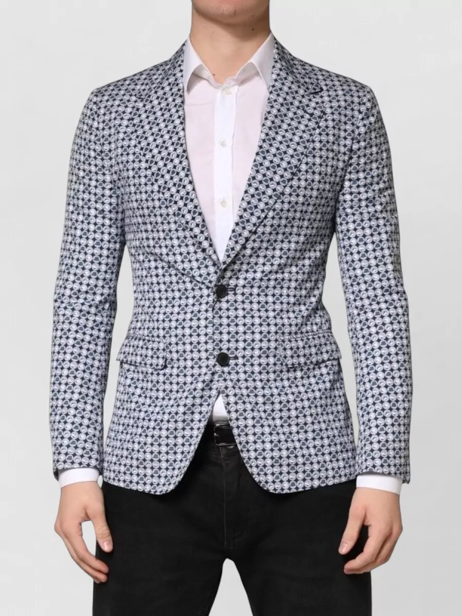 Dolce&Gabbana patterned single breasted blazer