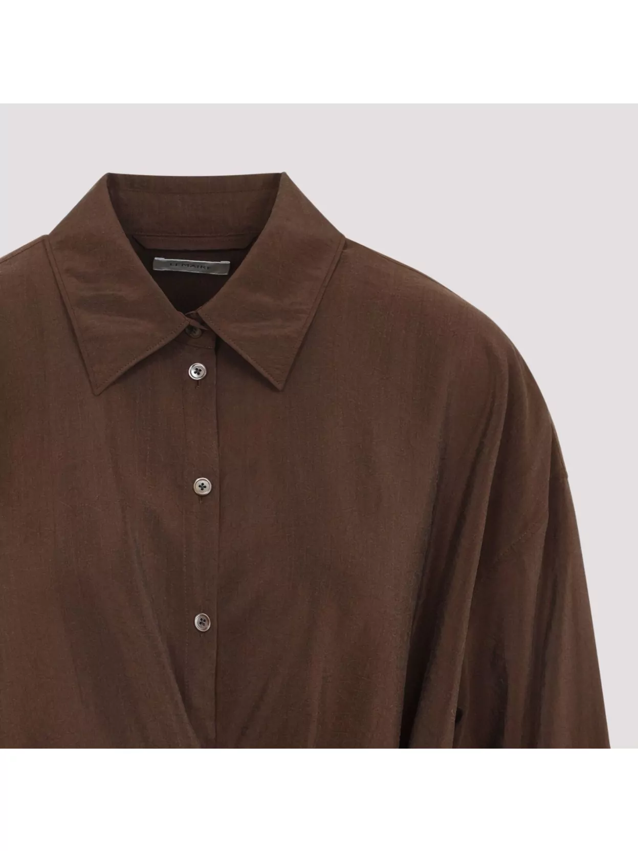 Lemaire Twisted Silk Blend Shirt