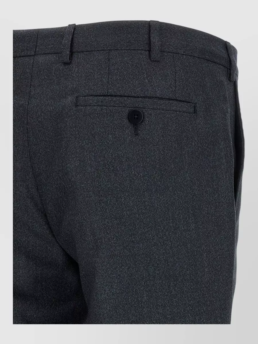 Pal Zileri Straight Leg Tailored Trousers