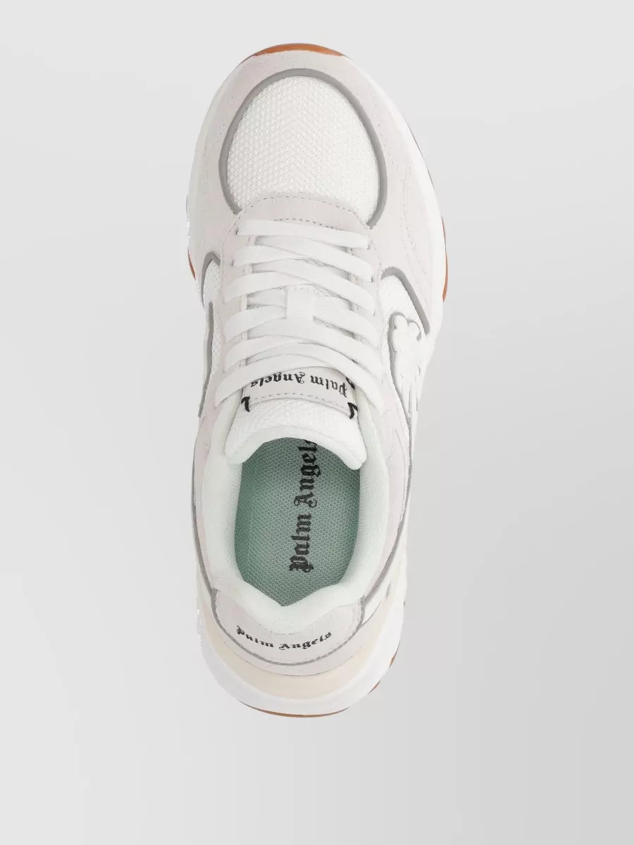 Palm Angels Leather Low-Top Sneakers