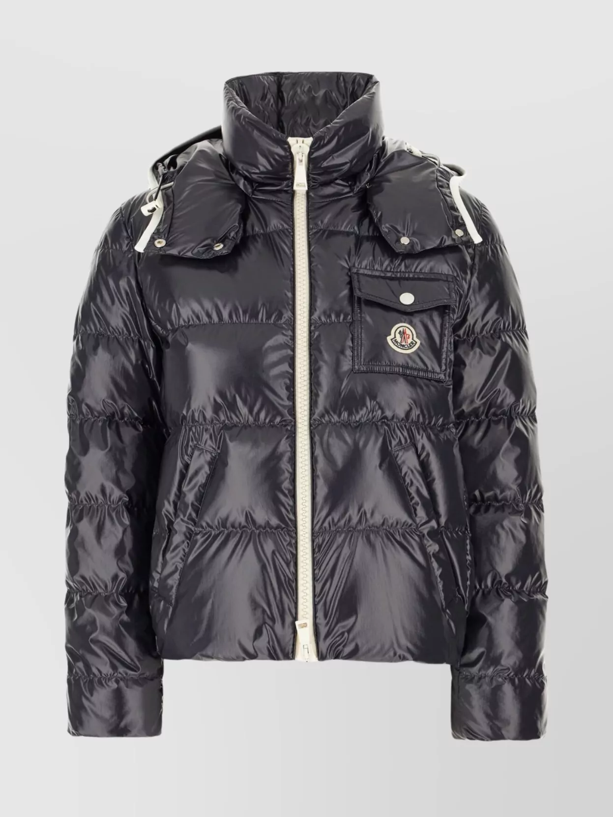 ジャケットその他 MONCLER Midnight blue polyester Lanche jacket blue-polyester-moncler-jacket-