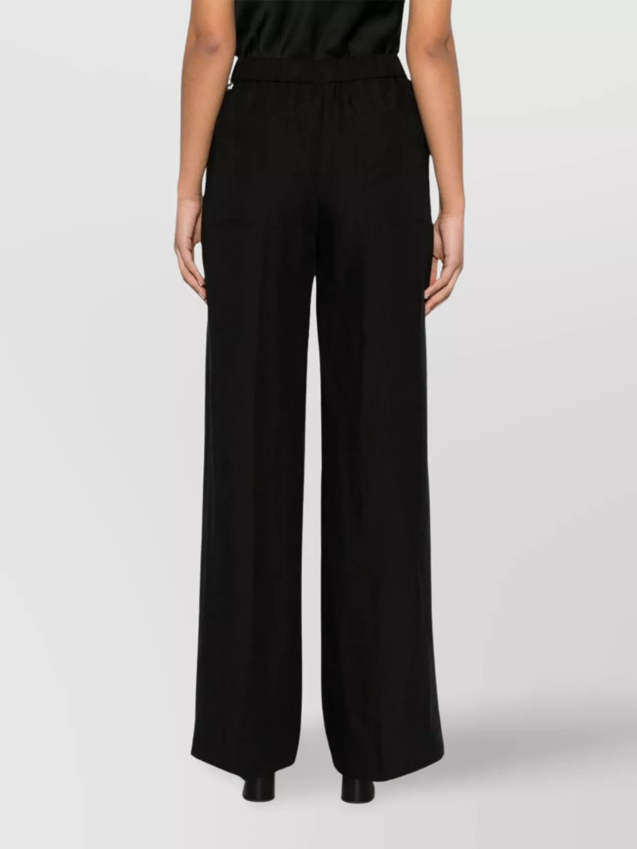 Calvin Klein Wide Leg Linen Blend Trousers