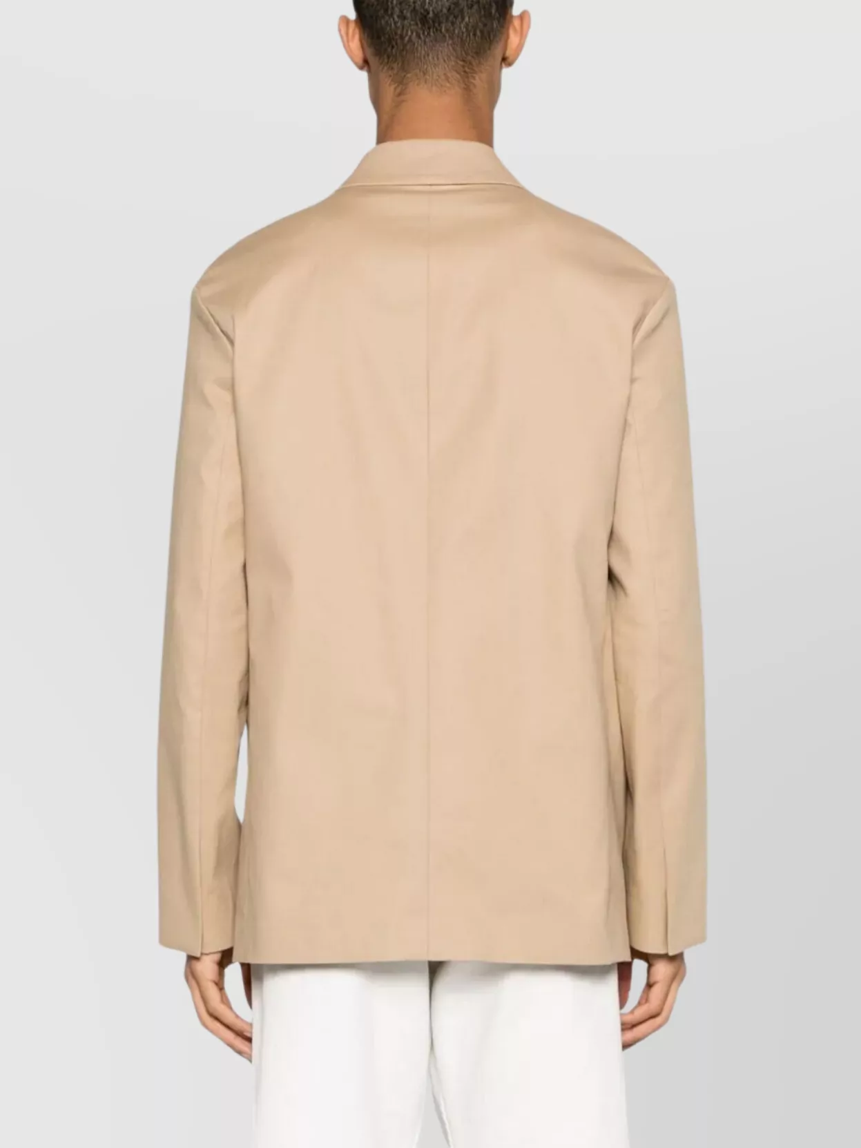 Lanvin Tailored Jacket With Back Vent And Flap Pockets