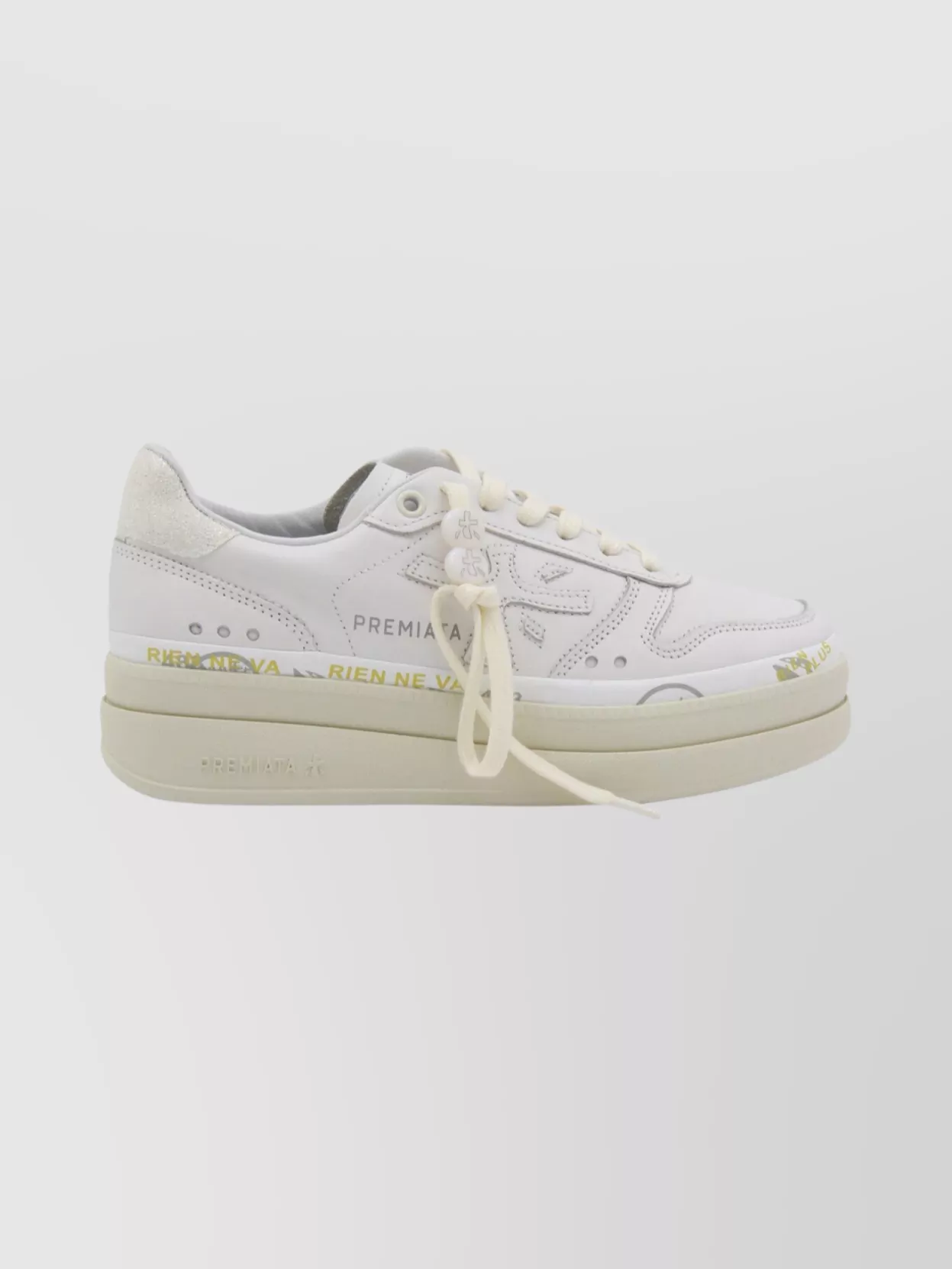 Premiata Casual Low Sneakers Rubber Sole