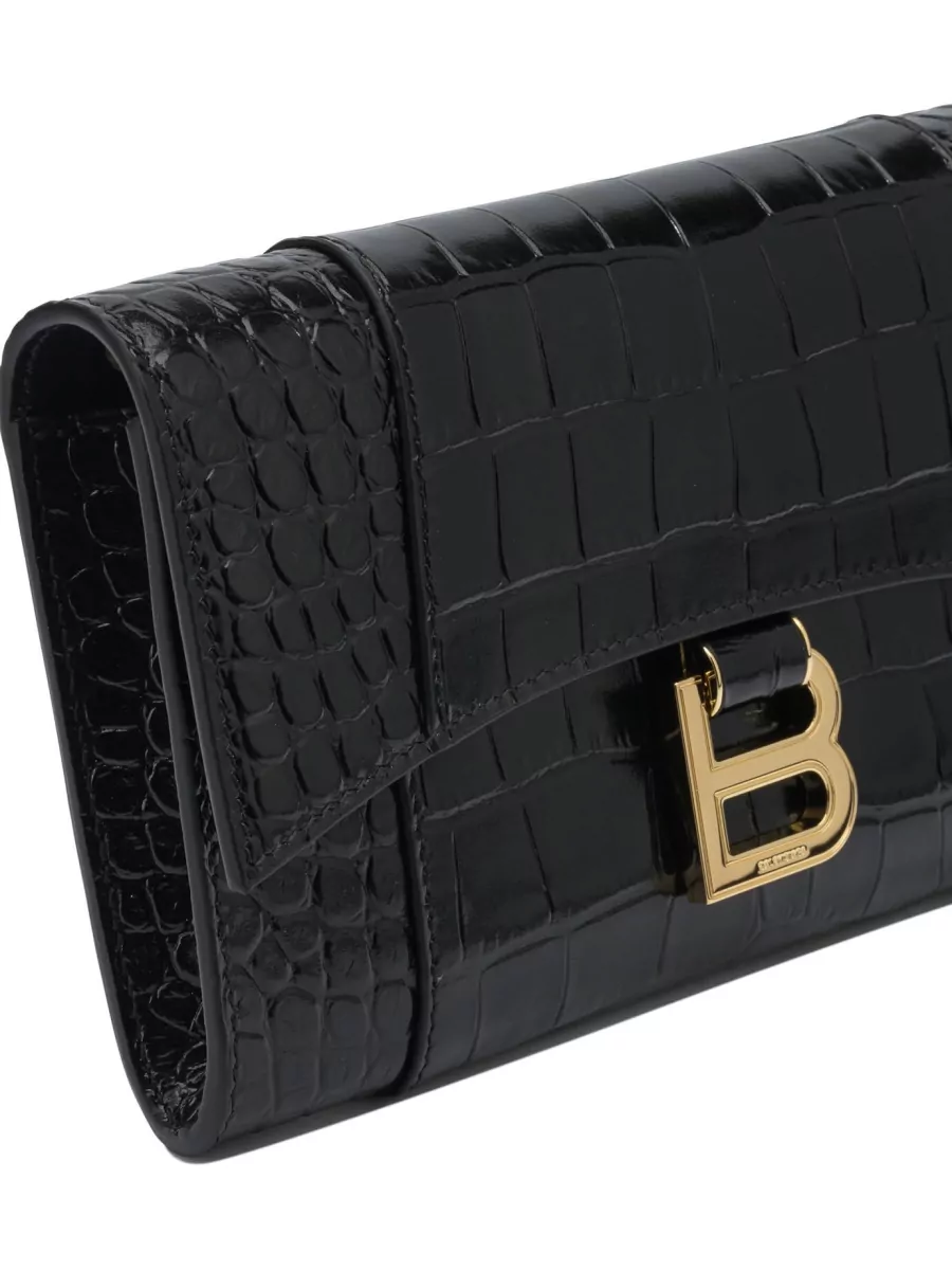 Balenciaga Leather Clutch Bag