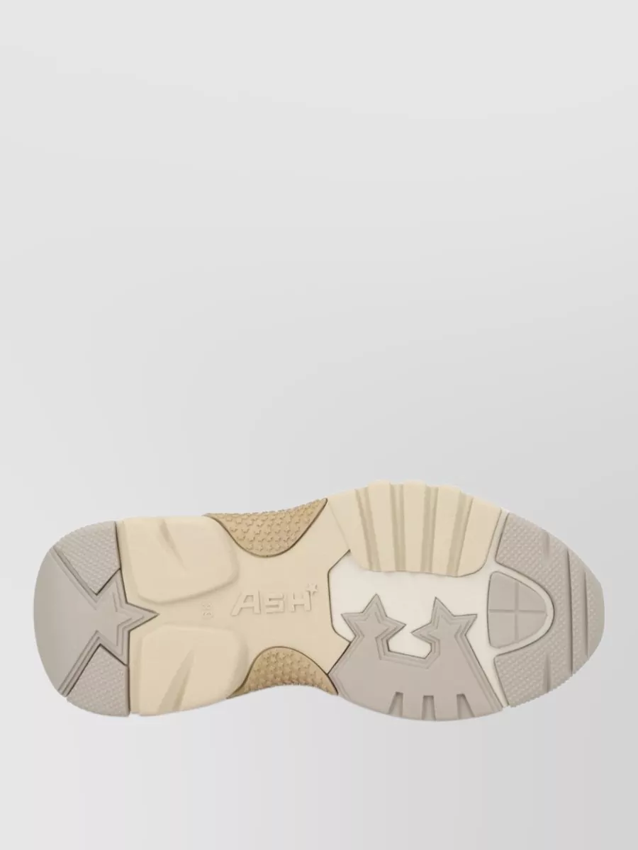 Ash Leather Low-Top Sneakers