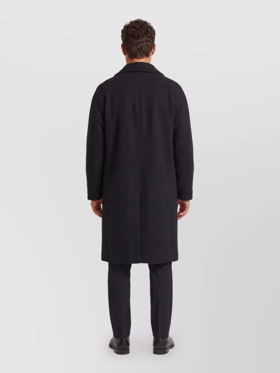 Lemaire Wool Alpaca Oversized Double-Breasted Coat