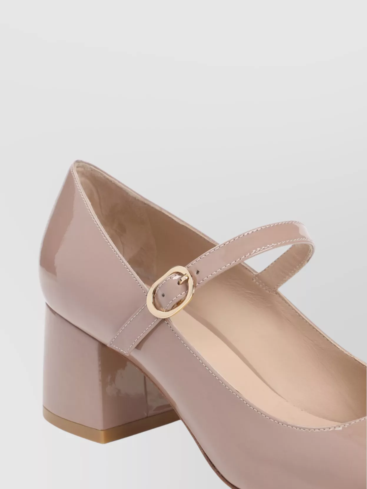 Stuart Weitzman Mary Jane Style Block Heel Pumps