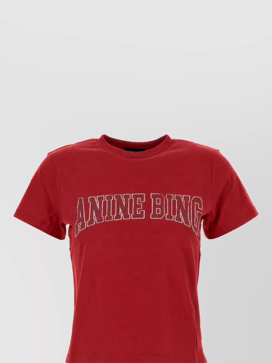 Anine Bing cotton t-shirt