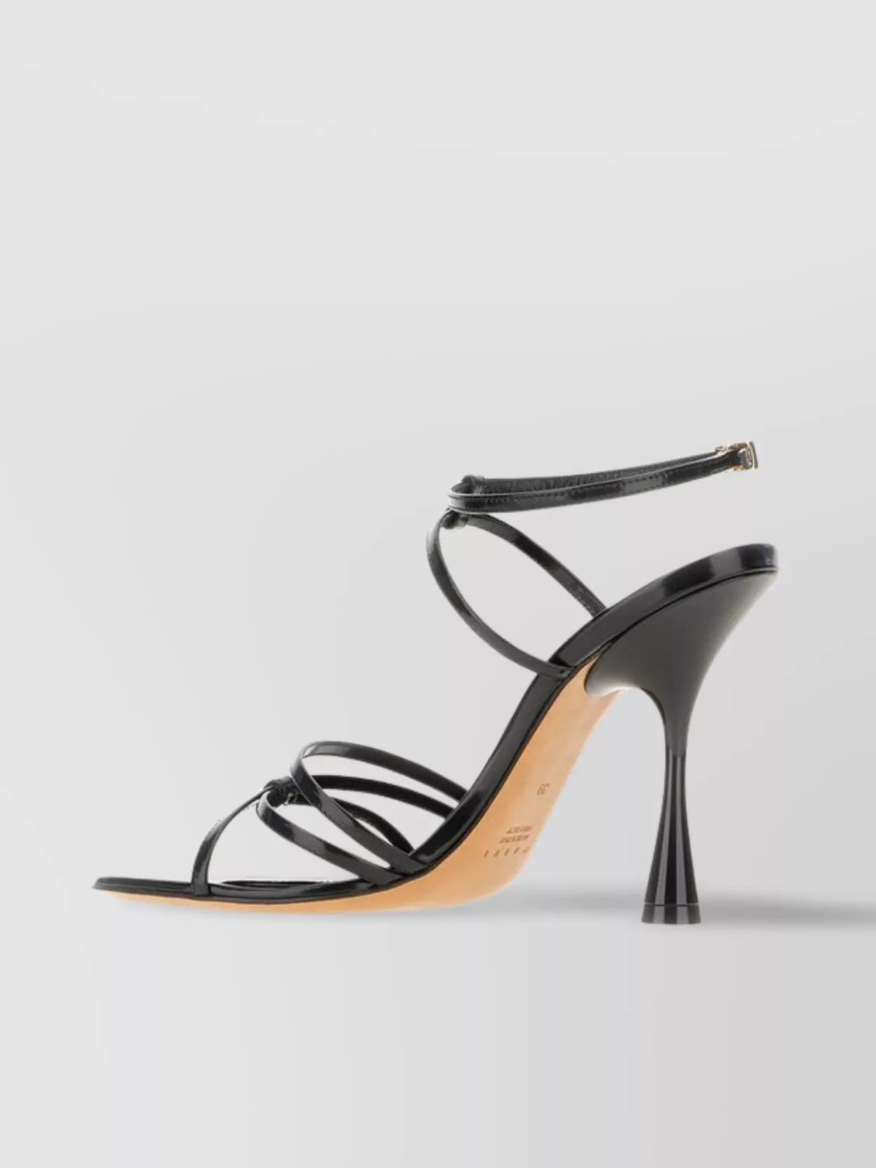 Marni Glossy Finish Strappy Open Toe Sandals
