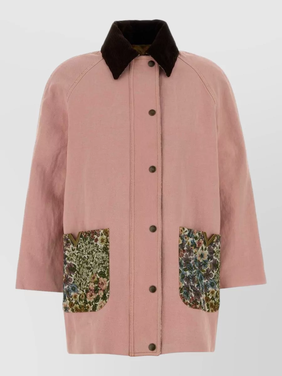 Valentino Garavani denim fitted jacket