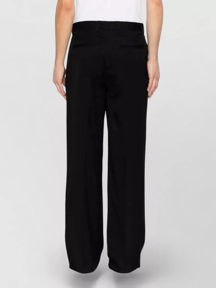 Lardini Wide-Leg Pleated Trousers