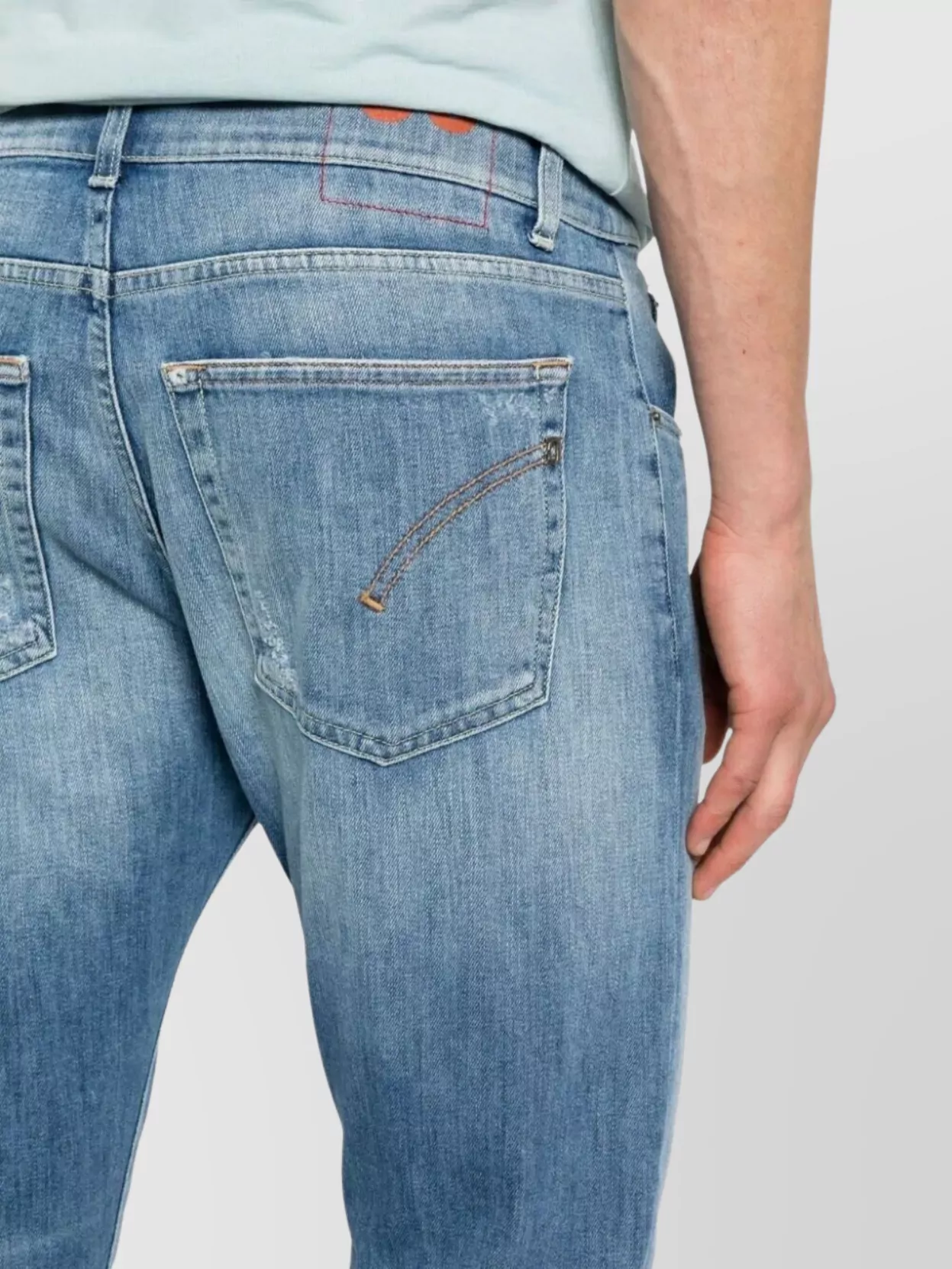 Dondup Distressed Faded Jeans Five Pockets