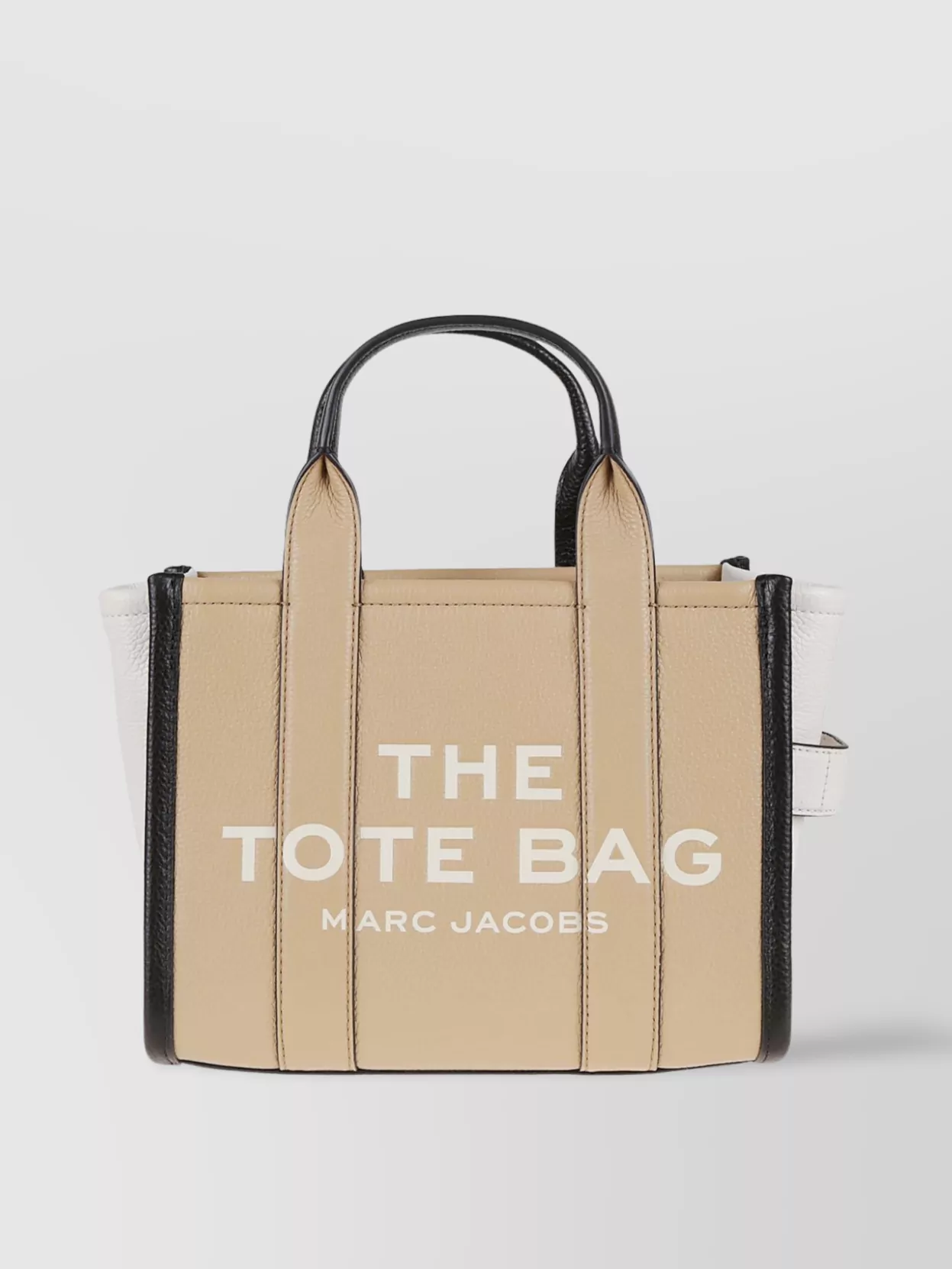 Marc Jacobs Small Leather Tote Bag With Detachable Strap