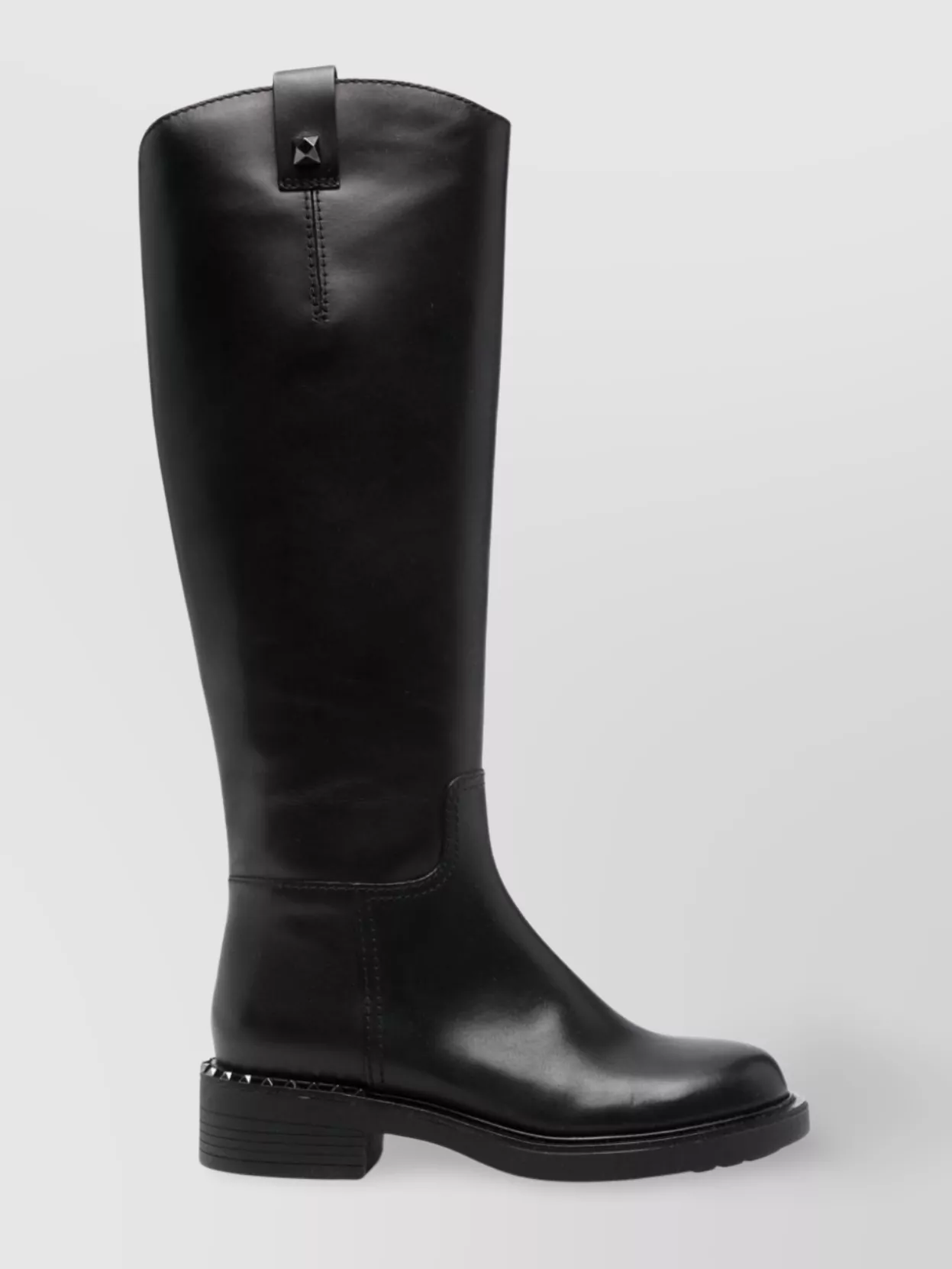 Ash Faith Leather Knee-High Boots