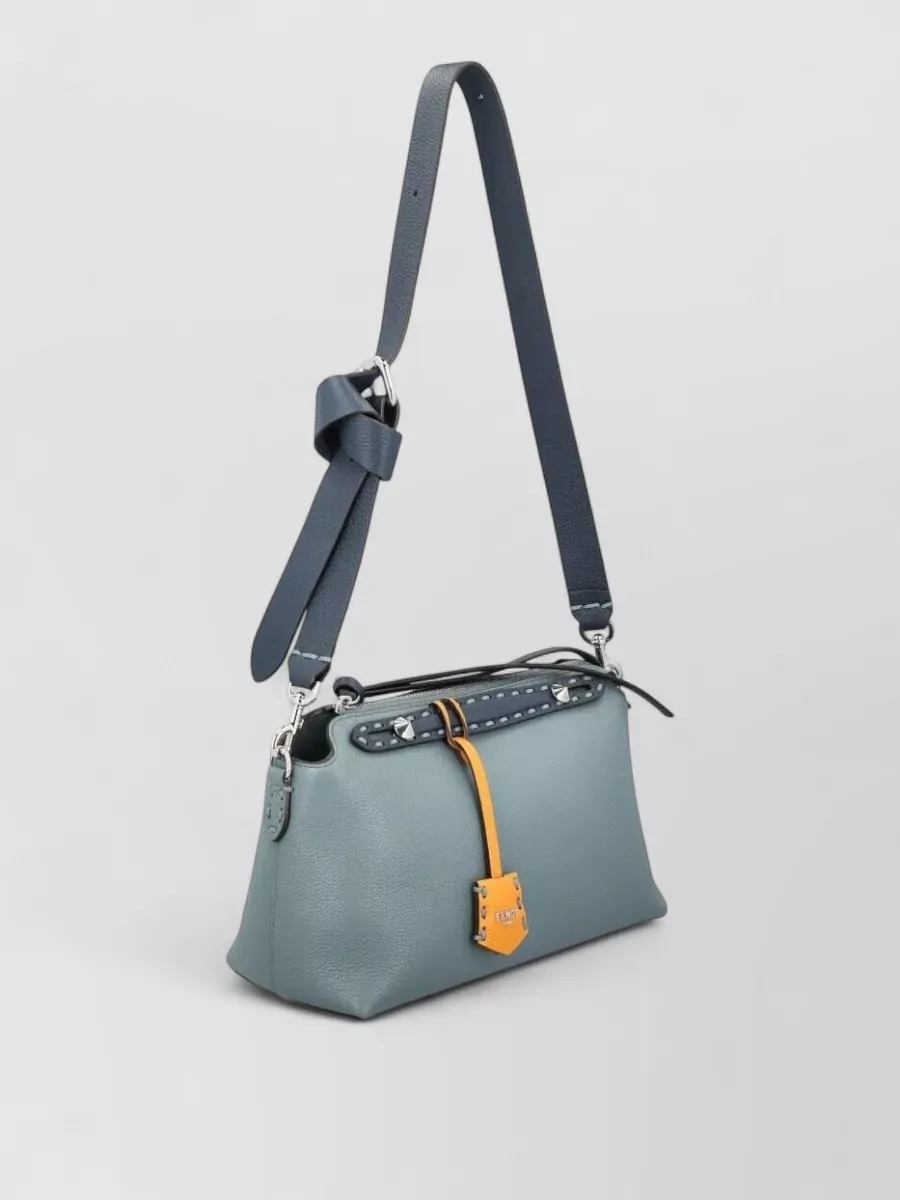 Fendi Soft Selleria Macro Crossbody Bag Satchel