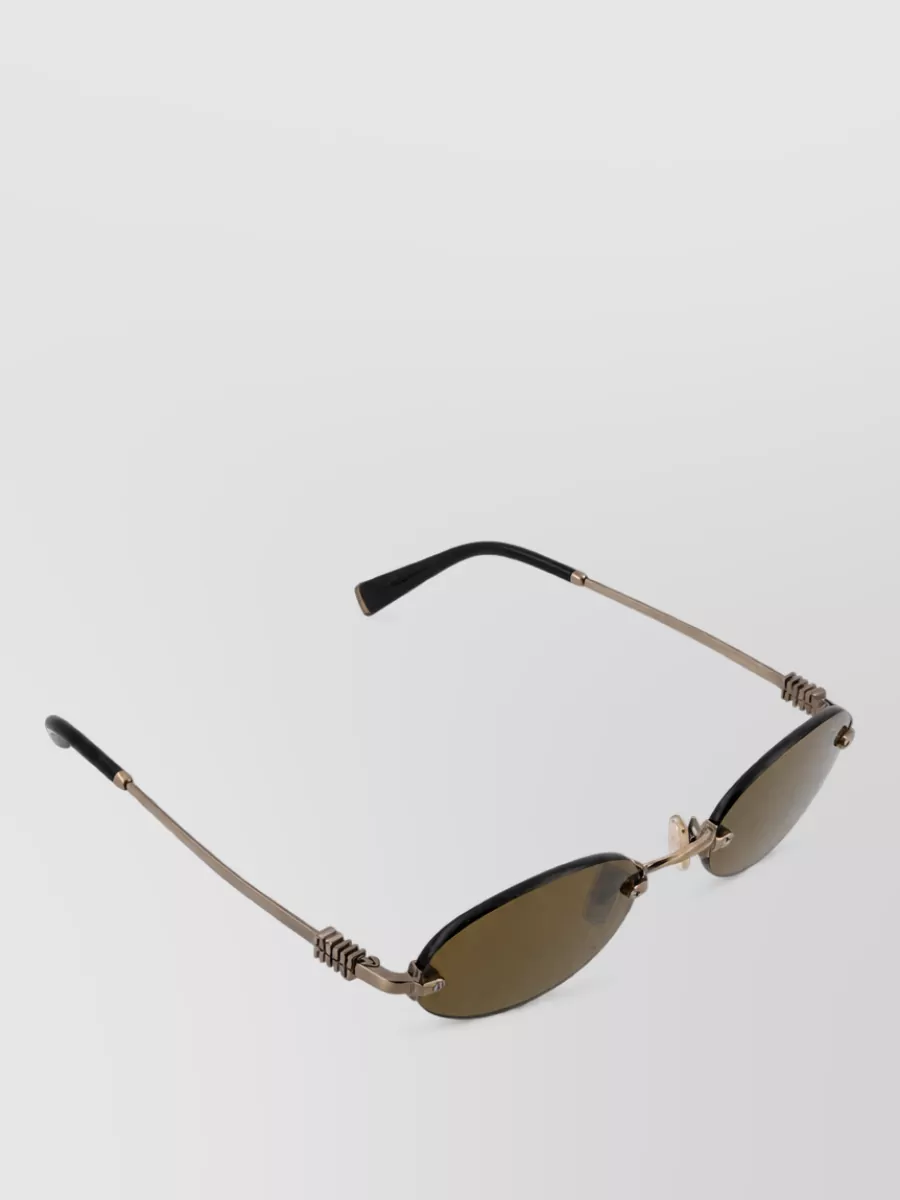 Miu Miu Metal Cat-Eye Sunglasses