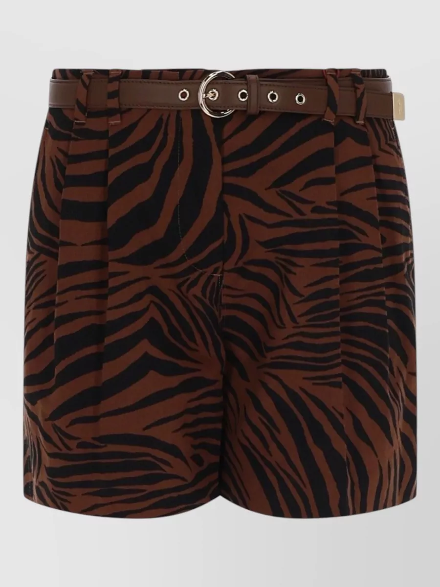 Max Mara high-rise straight-leg shorts