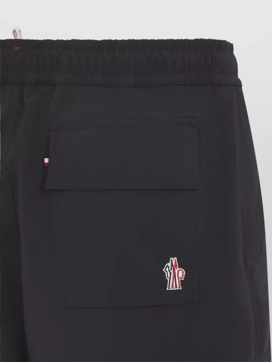 Moncler Grenoble Tailored Shorts Featuring Functional Back Pockets
