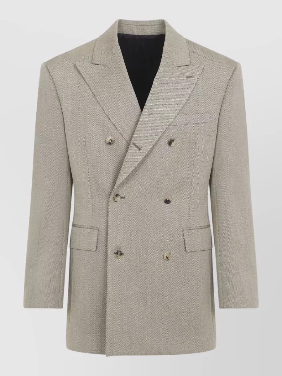 Celine wool double-breasted coat