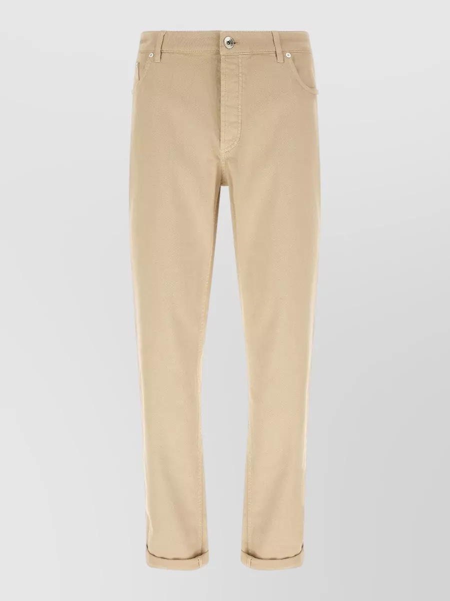Brunello Cucinelli Denim Tapered Jeans