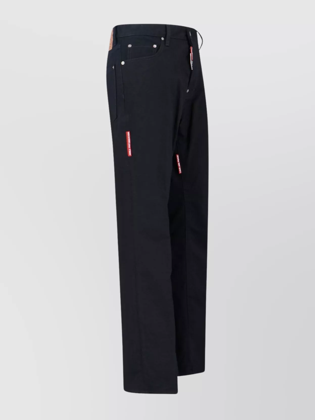 Dsquared2 Straight Trousers With Pockets And Belt Loops