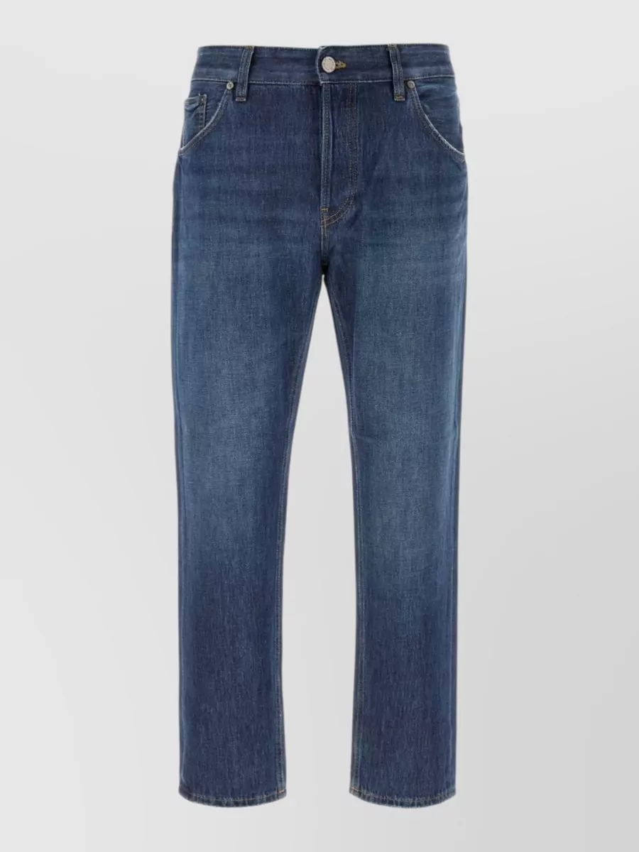 Pt Torino denim carrot-fit jeans