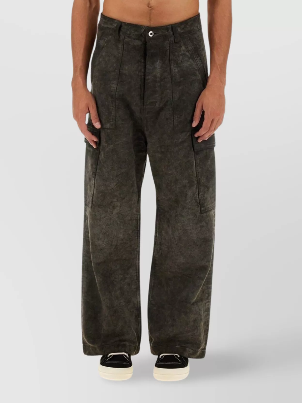 Rick Owens Drkshdw Utility Trousers Cargo Pockets