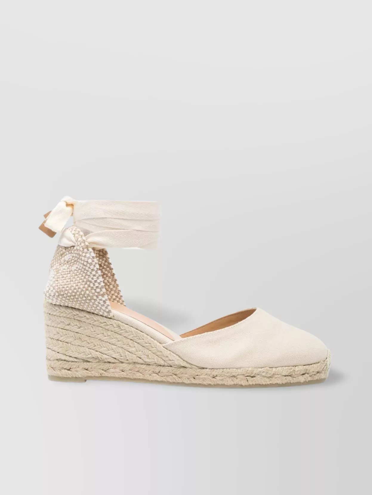 Castaner Carina Canvas Ankle Wrap Espadrilles