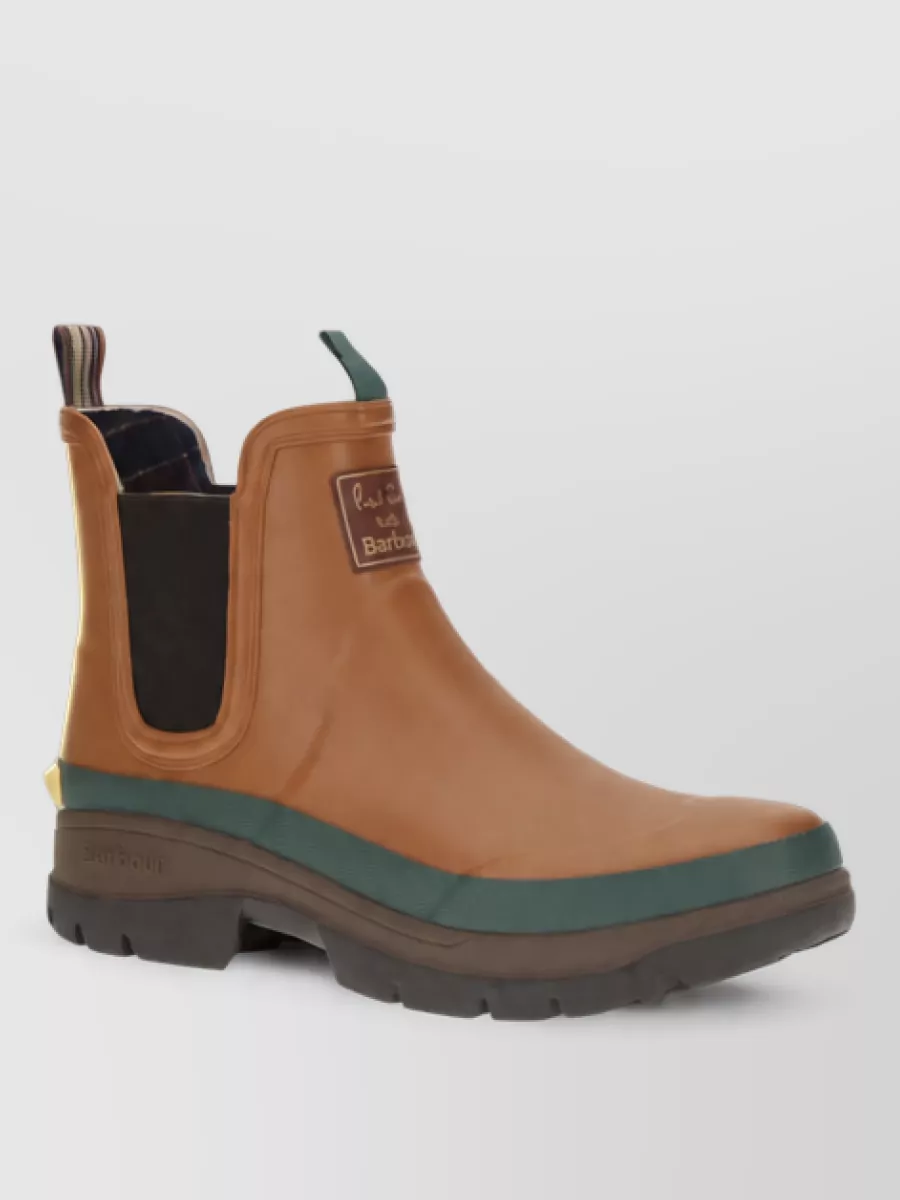 Barbour rubber chelsea boots