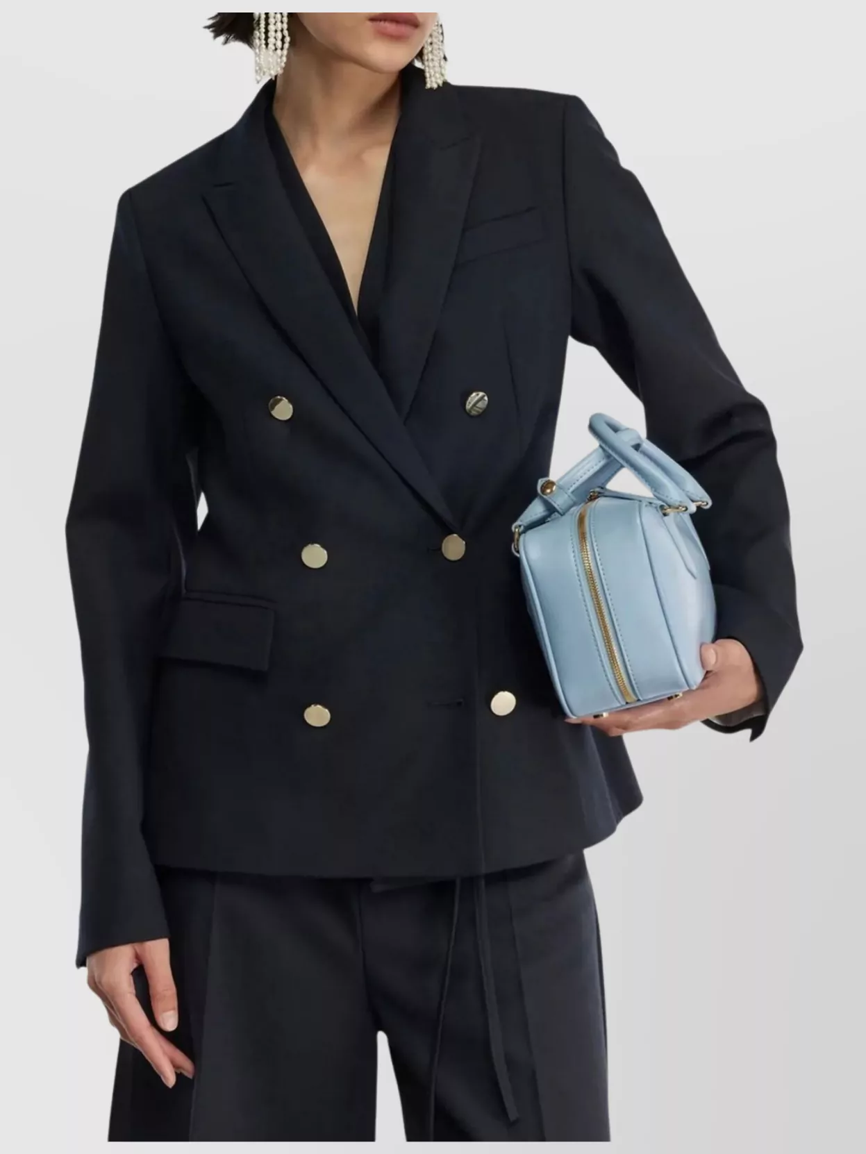 Semicouture Carrie Jacket With Structured Silhouette And Long Sleeves