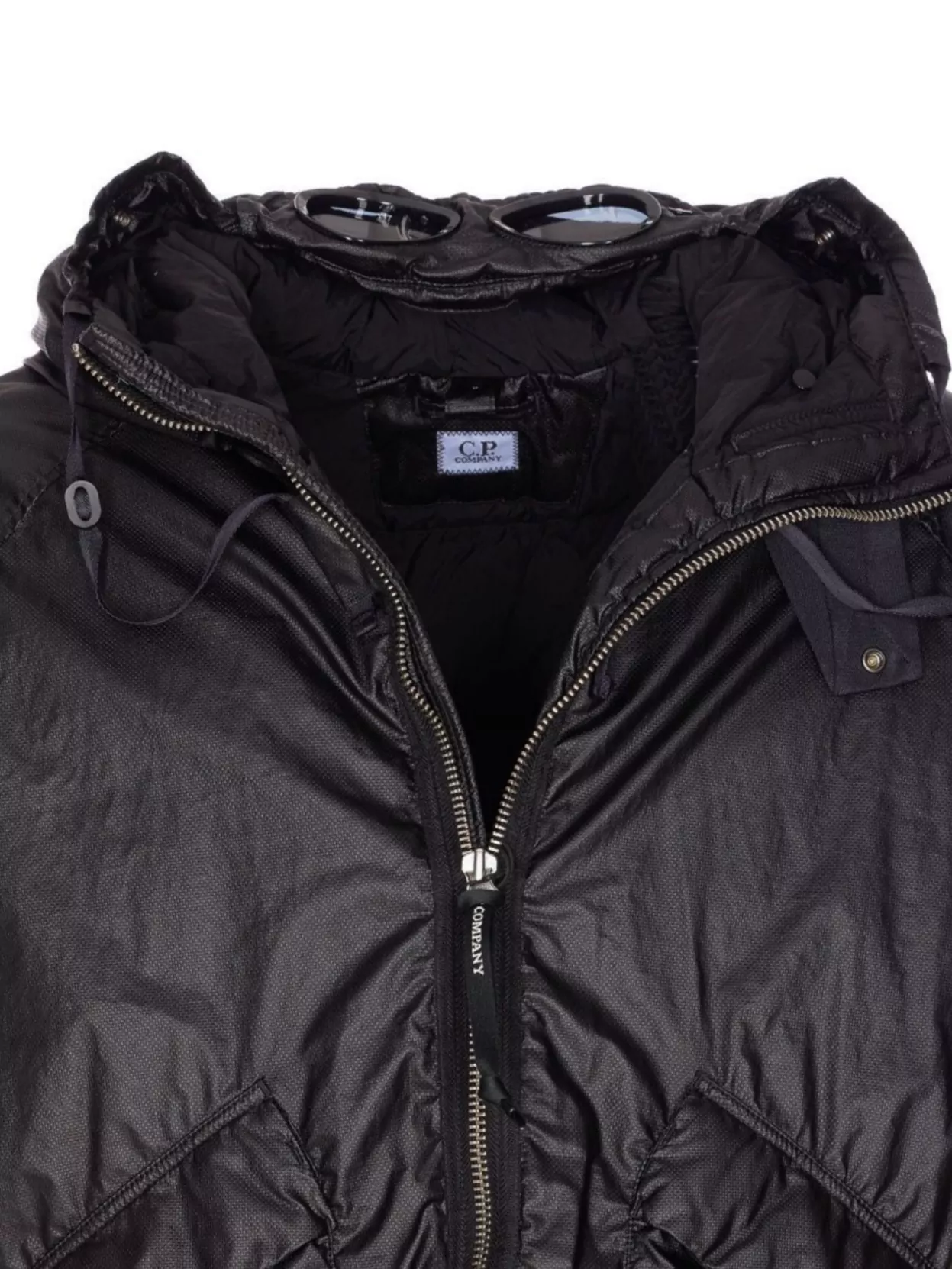 C.p. Company Long Sleeve Padded Outerwear Jacket