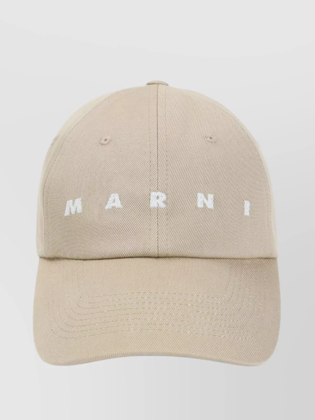 Marni Graphic Embroidered Cotton Canvas Hat