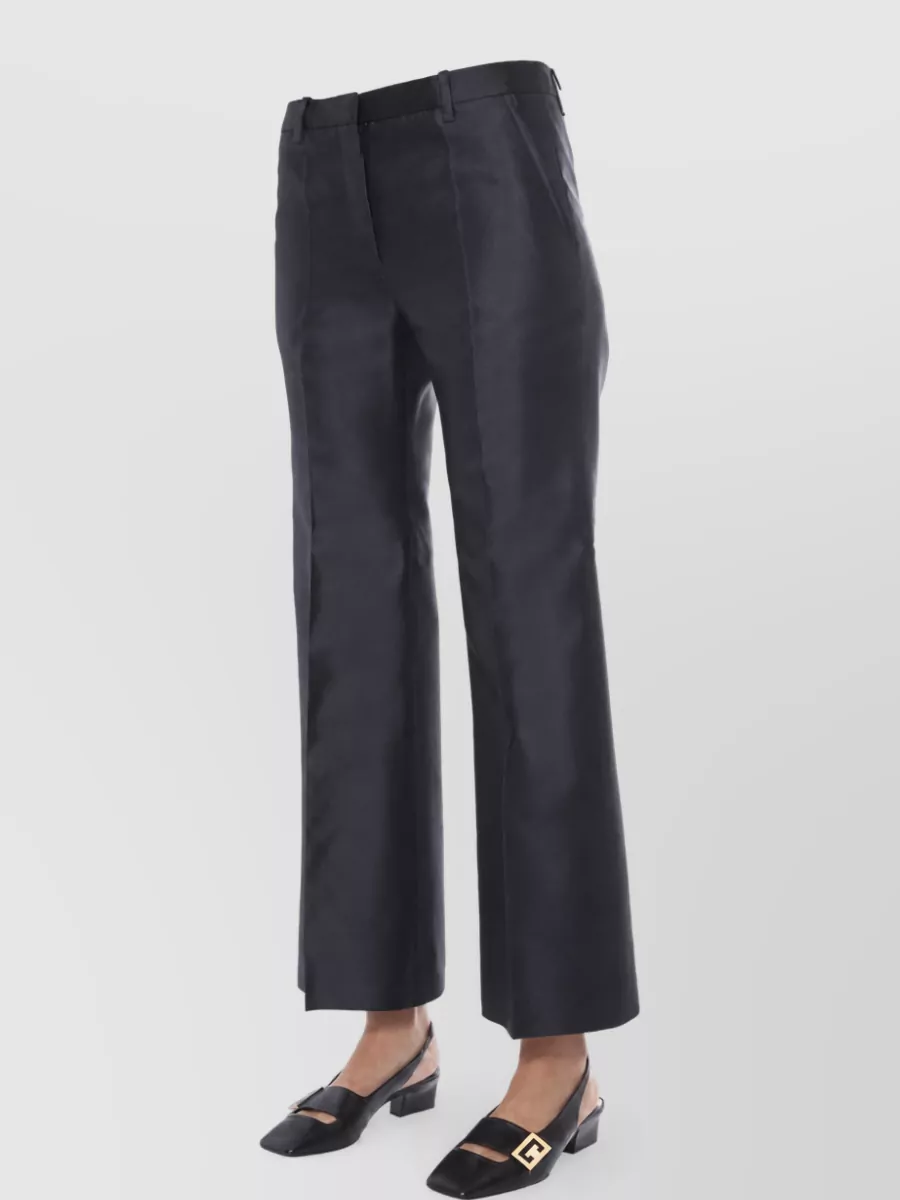 Givenchy Silk Wide-Leg Trousers