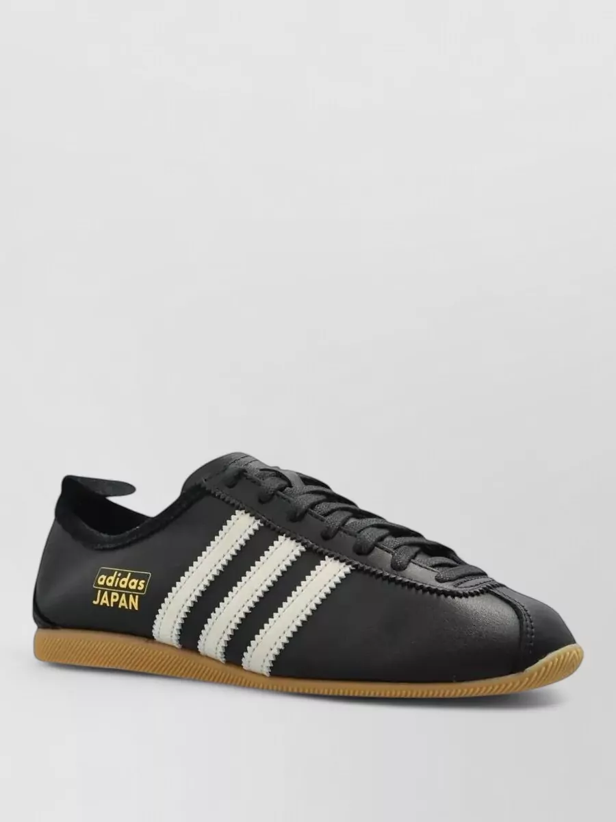 Adidas Originals leather lace-up sneakers