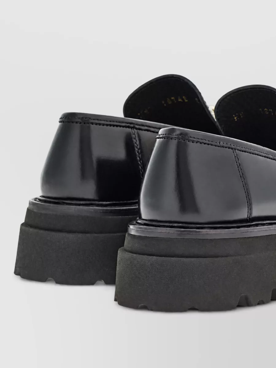 Ferragamo Leather Loafers
