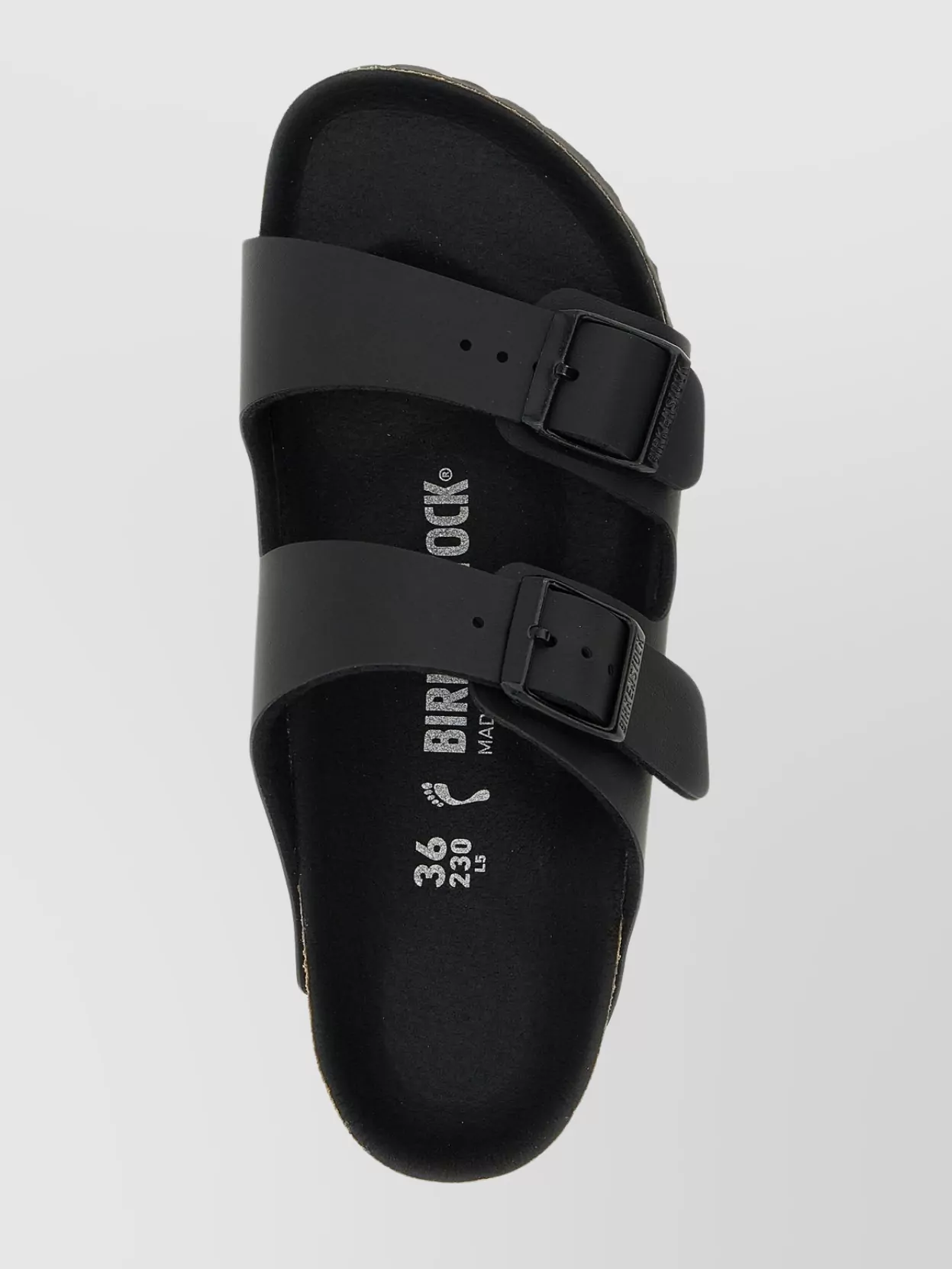 Birkenstock Double Strap Open Toe Sandals In Gray