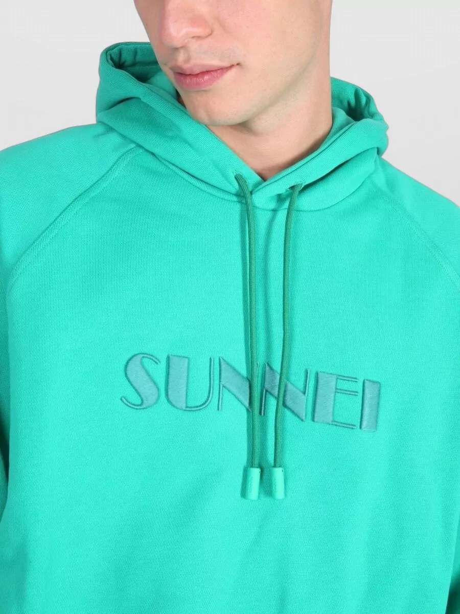 Sunnei Logo Hooded Sweatshirt