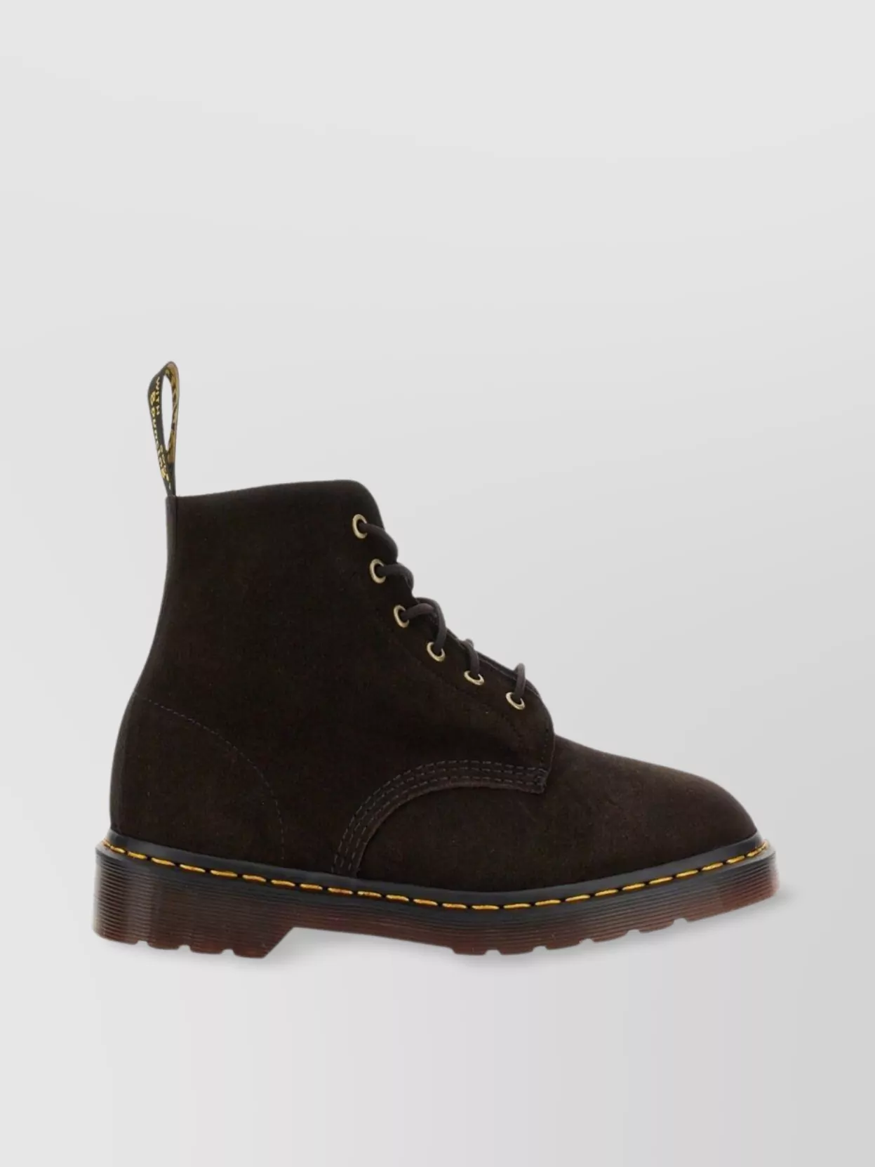 Dr Martens Chunky Sole Suede Pull Tab Boots