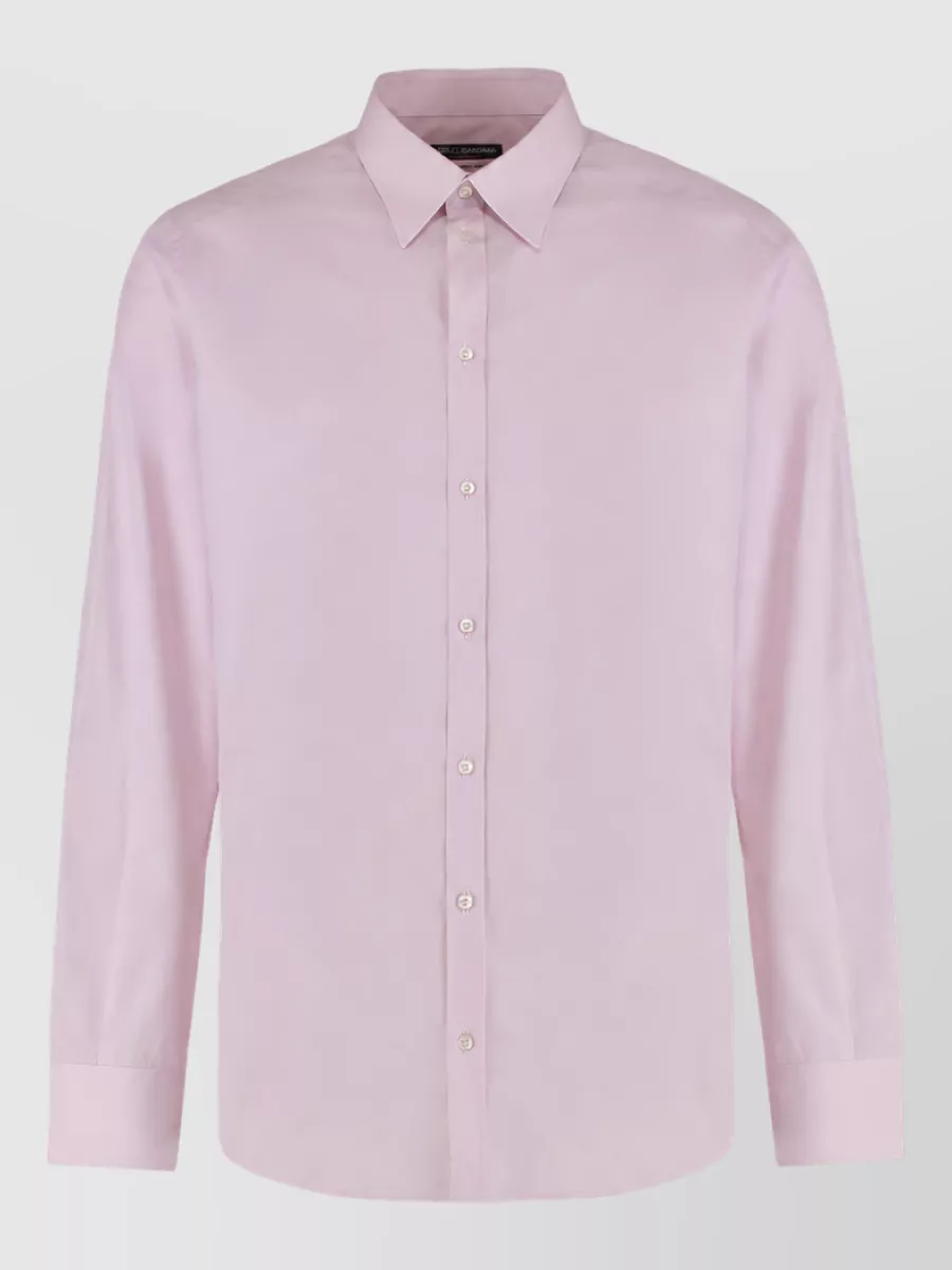 Dolce&Gabbana Cotton long-sleeve shirt