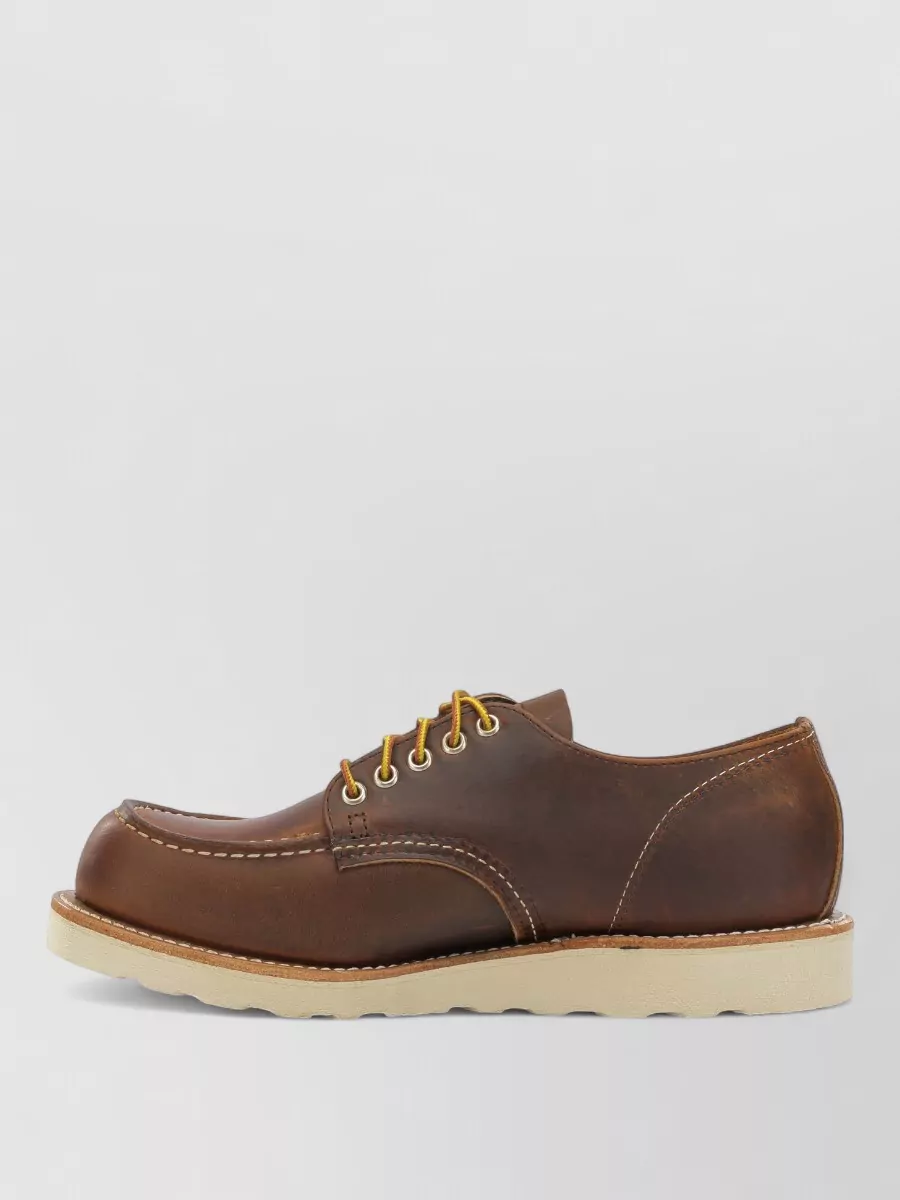 Red Wing Shoes Leather Lace-Up Oxford Shoes