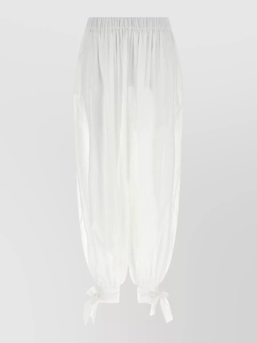 The Andamane cotton wide-leg pyjama trousers
