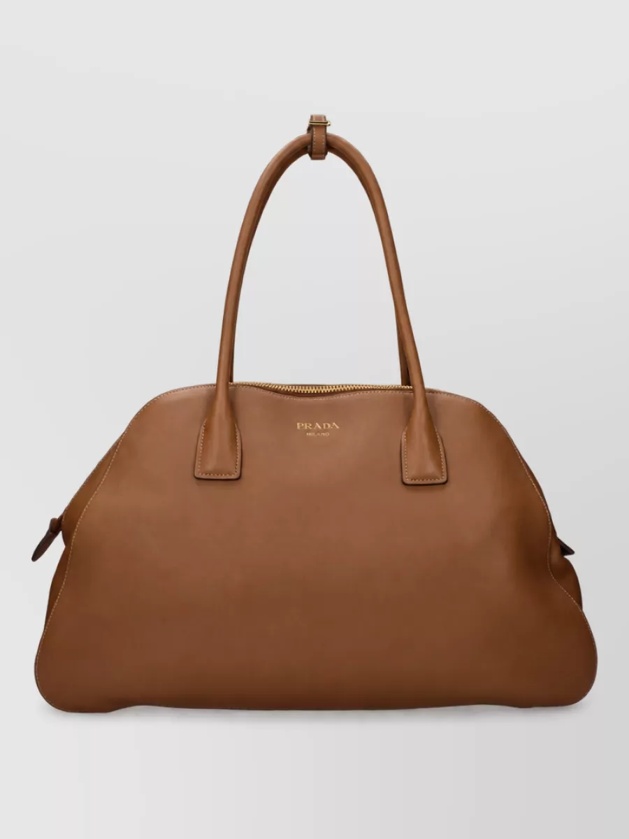 Prada leather tote bag