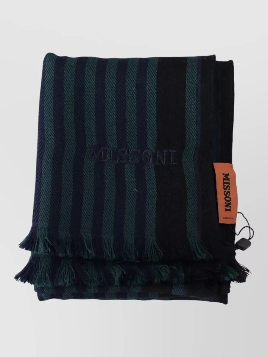 Missoni Wool Striped Scarf