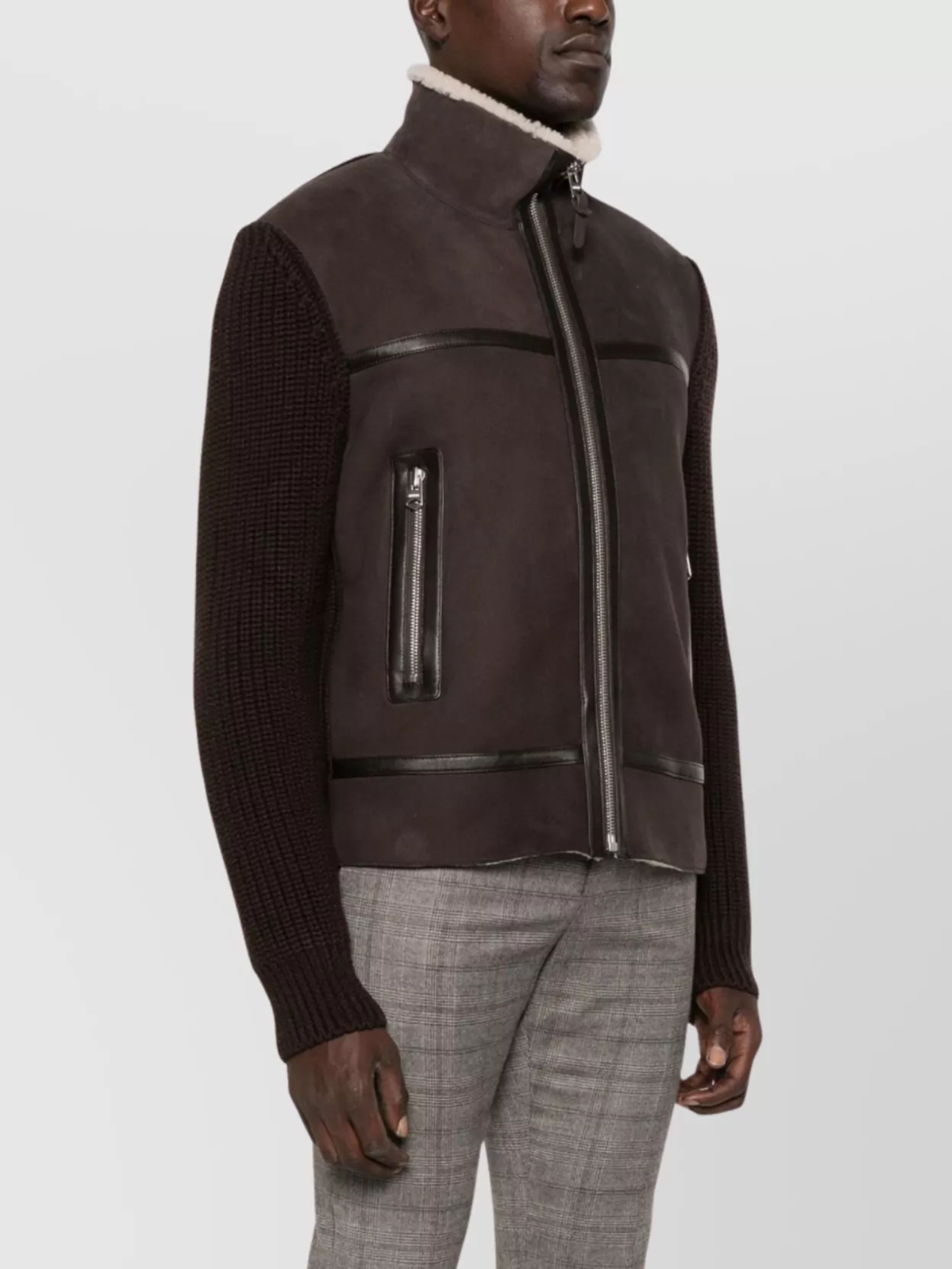 Mackage Short Zipped Jacket Teddy Lining