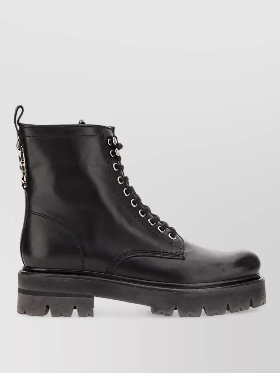 Dsquared2 Leather Ankle Boots