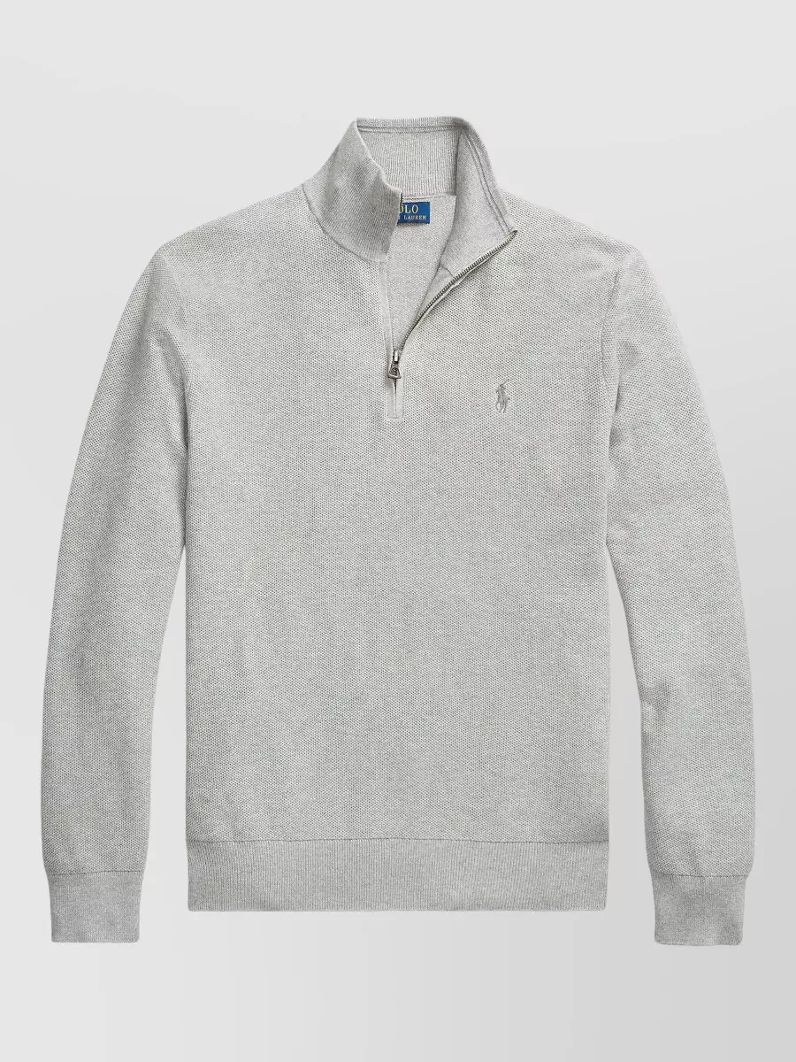 Polo Ralph Lauren cotton quarter-zip jumper