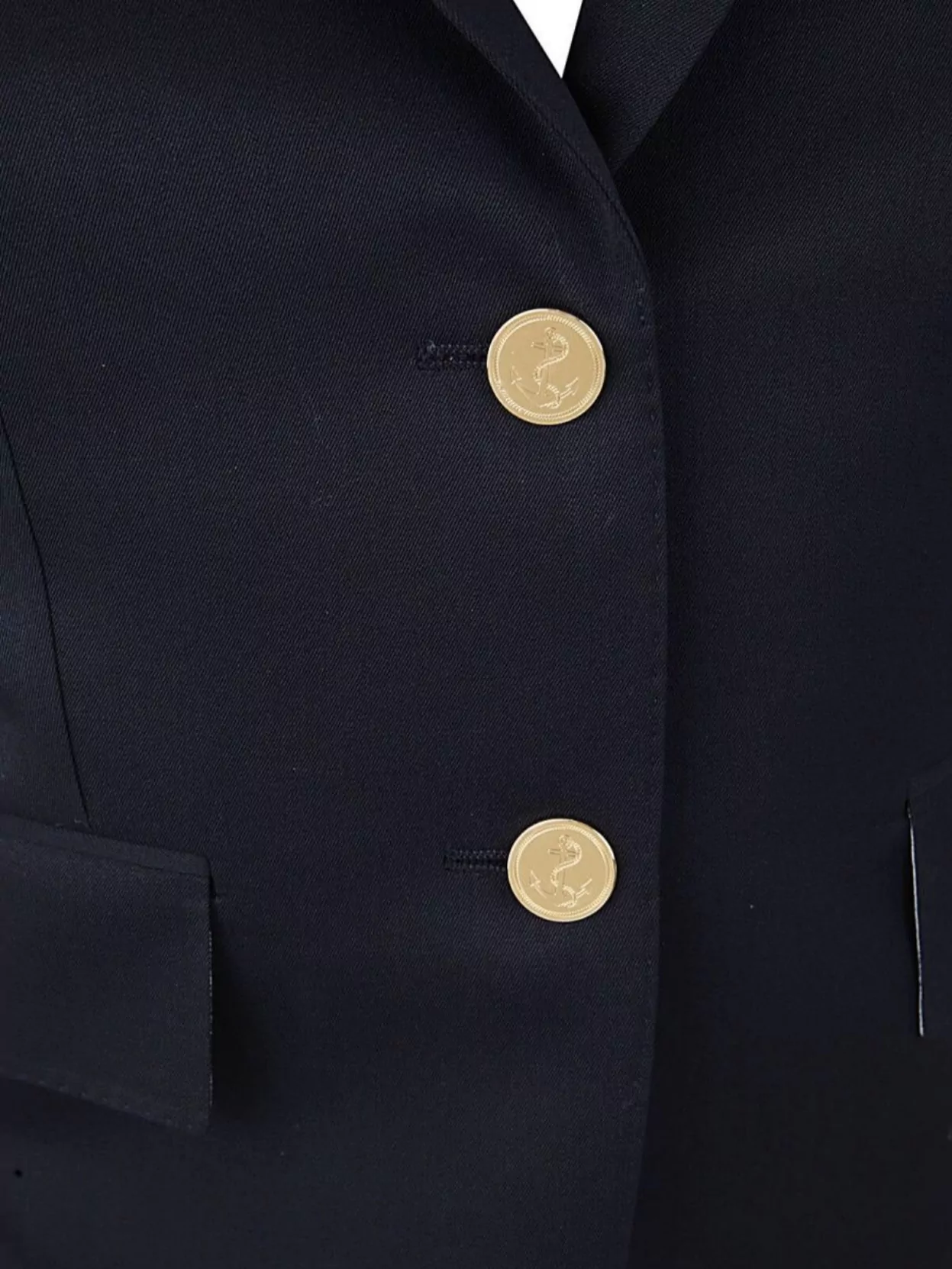Thom Browne Wool Gabardine Sportcoat High Armhole
