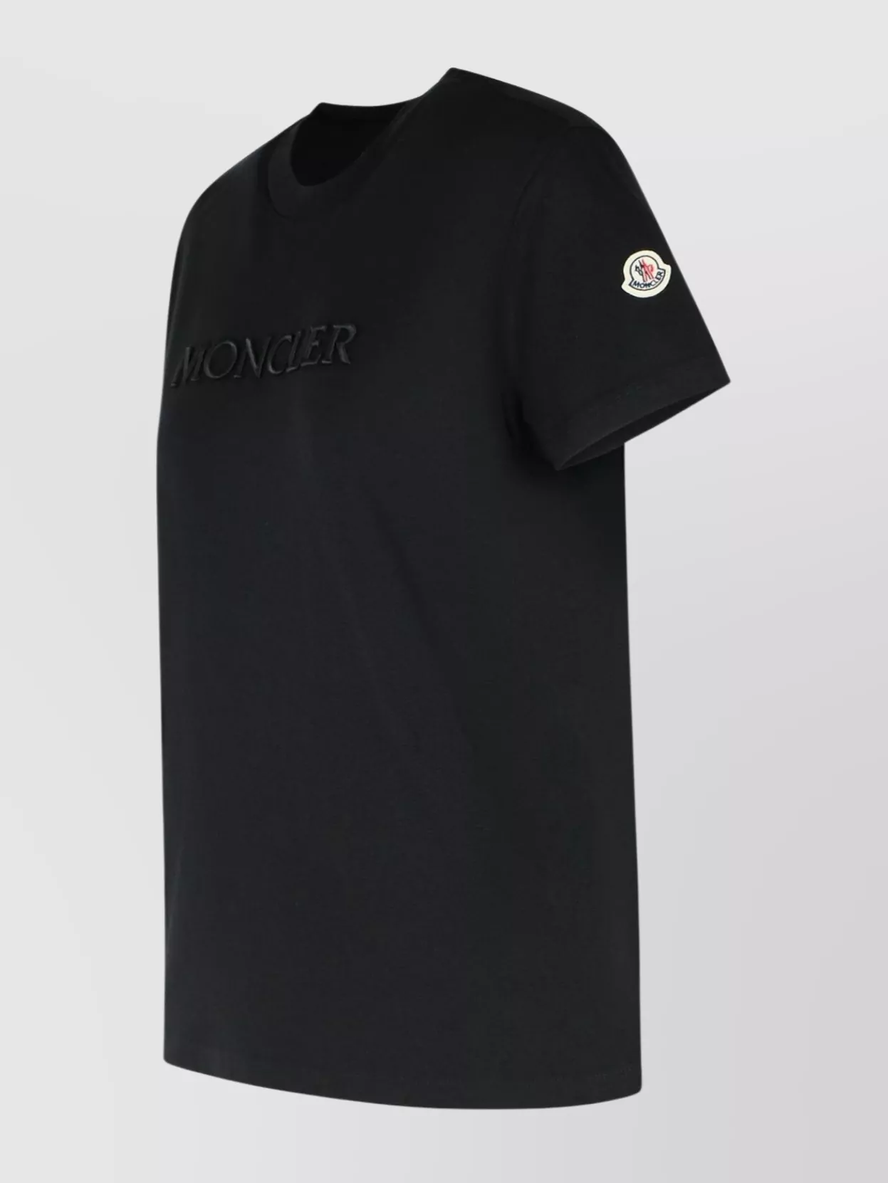 Moncler Cotton Crew Neck T-Shirt Logo